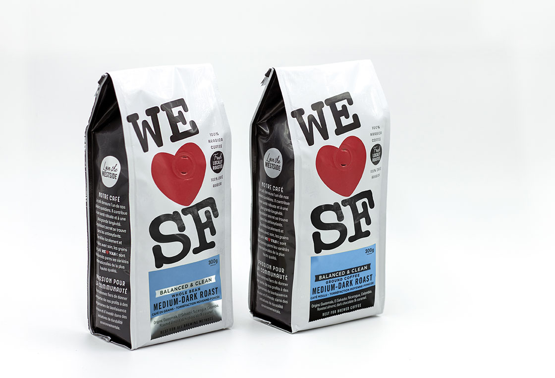 SF. Coffee Medium Dark Roast-Blue