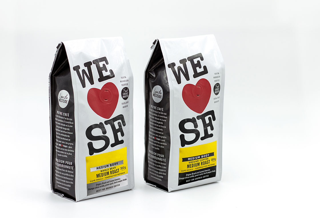 SF. Coffee Medium Roast-yellow